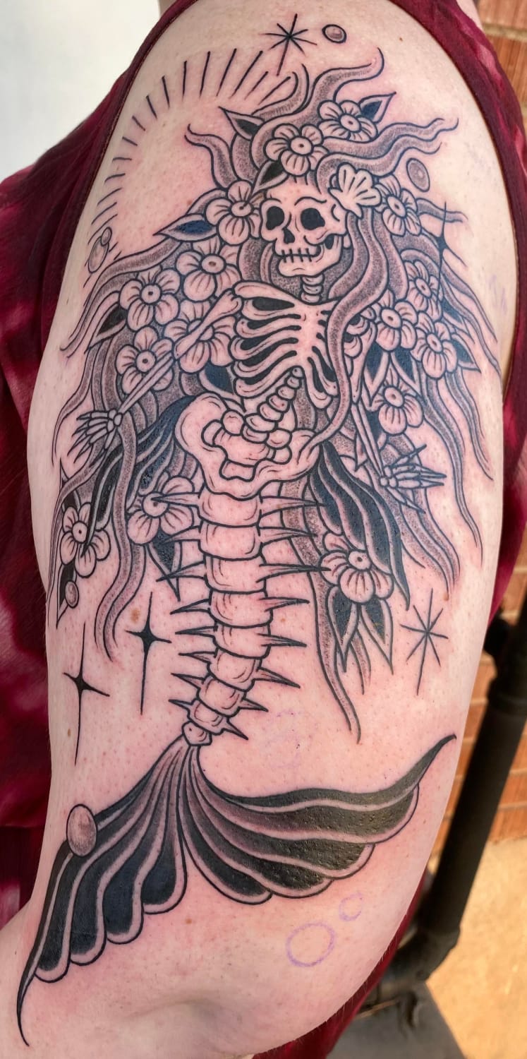 Tattoo done by Carly V at Tattoo Artistry in Tucson, Arizona. Concept inspiration explained in comments.