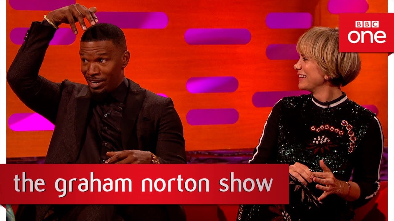 Ed Sheeran slept on Jamie Foxx's couch for 6 weeks - The Graham Norton Show: 2017 - BBC One
