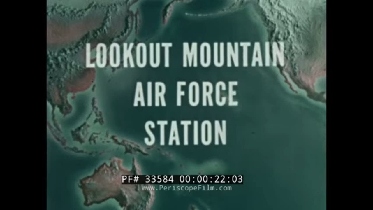 LOOKOUT MOUNTAIN U.S. AIR FORCE MOTION PICTURE PRODUCTION PROMOTIONAL FILM 33584