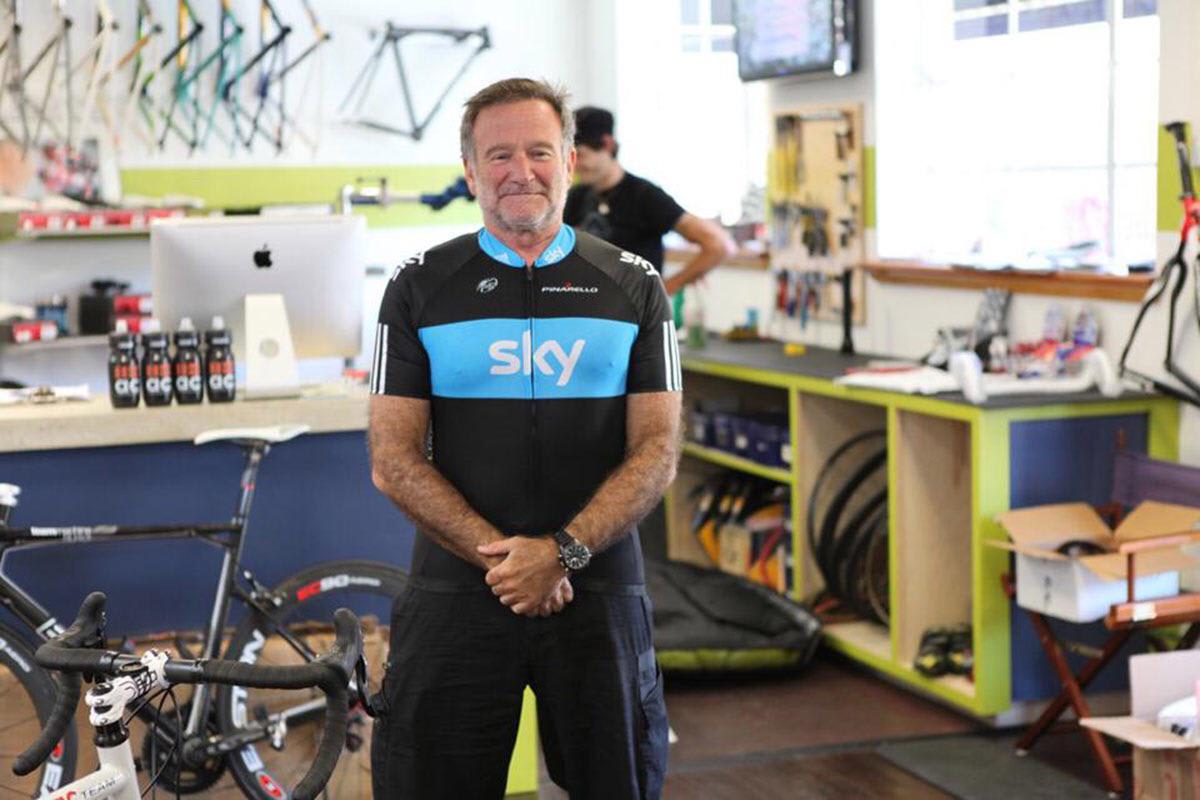 The TdF got me thinking about cycling greats. Is Robin Williams the greatest of all time?