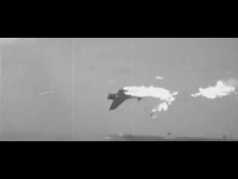 Japanese Plane shot down *RARE COMBAT FOOTAGE | Warplanes | World War 2 Archives