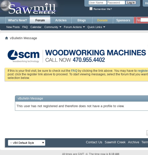 Mix Sawmill Creek Woodworking Community
