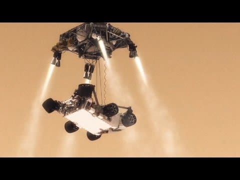 Terrifying Mars Landing - Mars Landing 2012