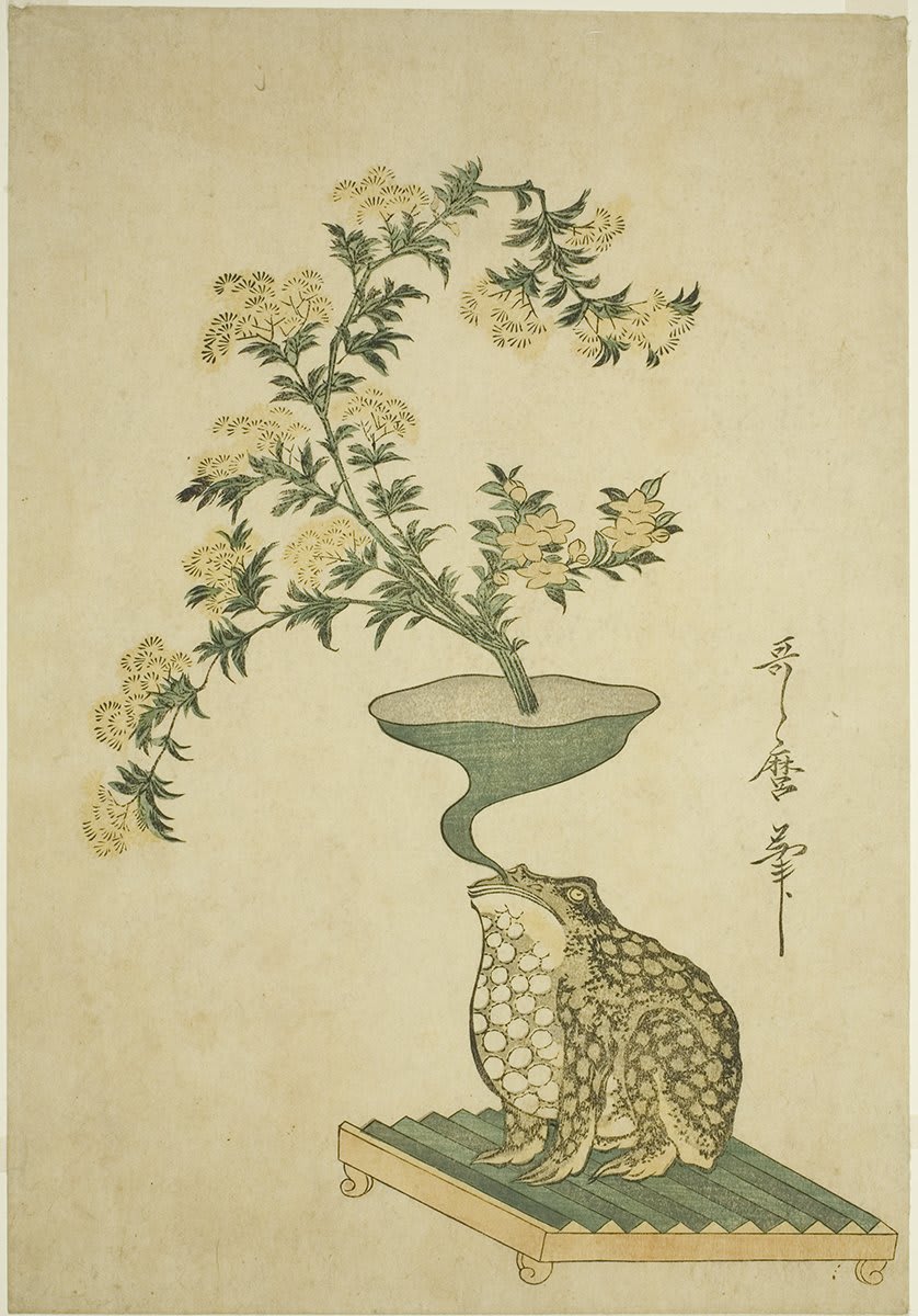 Explore ikebana, the art of flower arranging, with prints from Japan’s Edo period depicting harmonious floral arrangements—on view in the exhibition “The Arranged Flower: Ikebana and Flora in Japanese Prints.” Now through April 8—https://t.co/TwpOqB2CjN