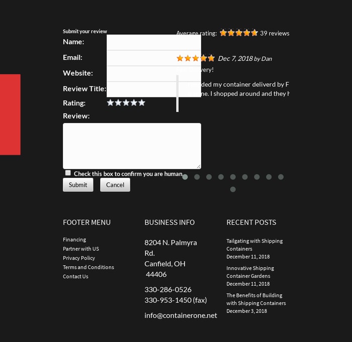 Shipping Container Specifications Shipping Container Dimensions