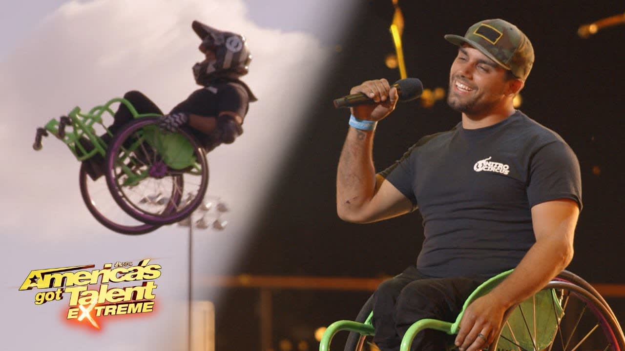 Golden Buzzer: Wheelz’ Incredible Perseverance Makes The Judges Emotional | AGT: Extreme 2022