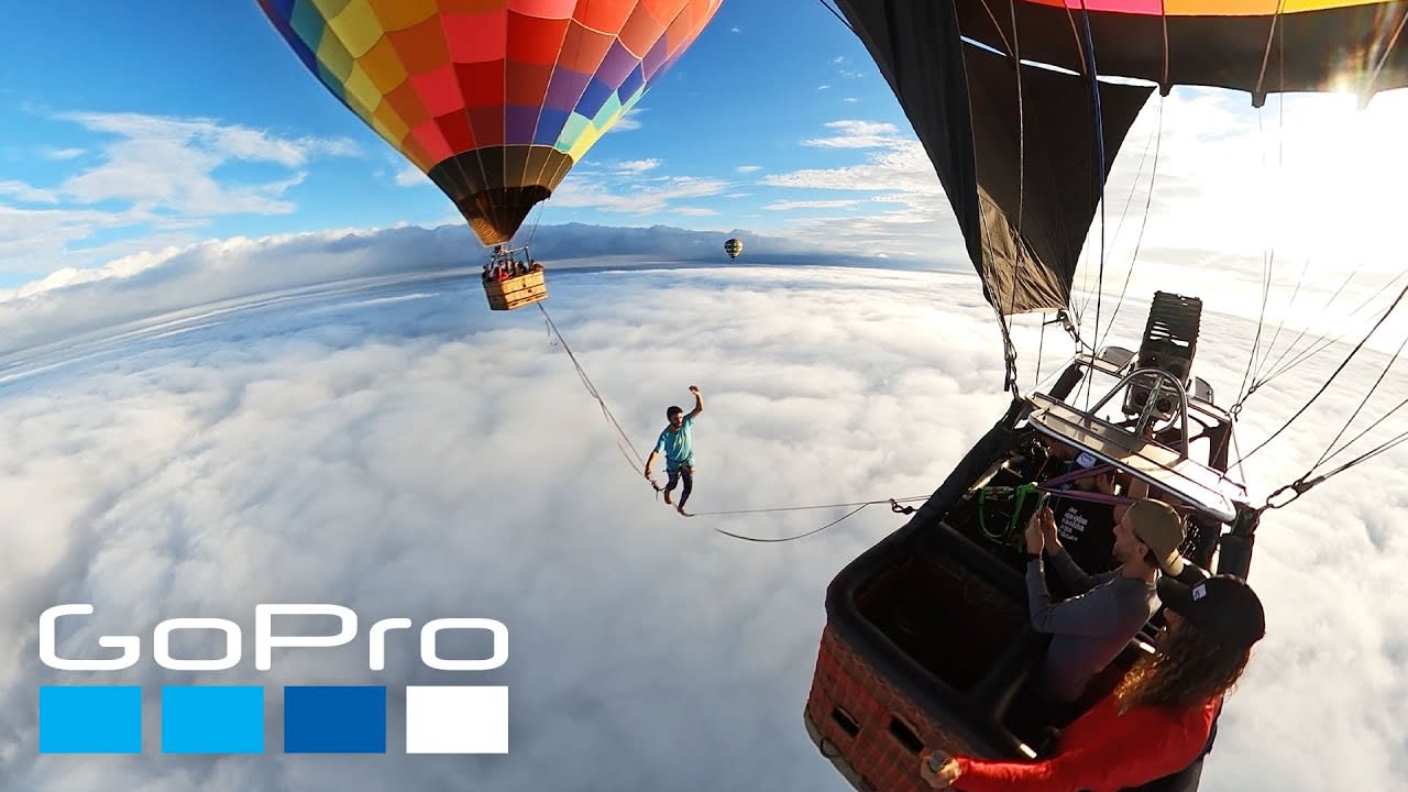 GoPro Awards: Hot Air Balloon Highline