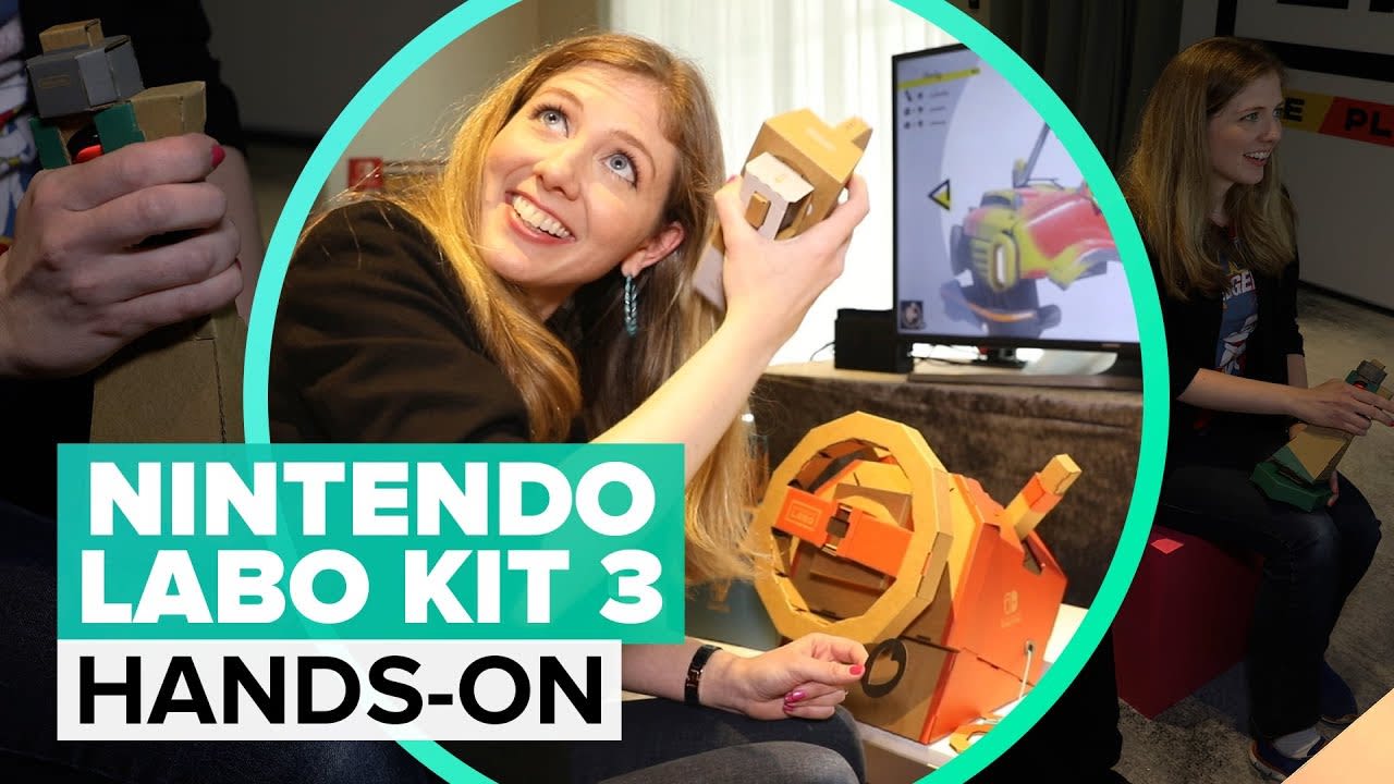 Nintendo Labo Vehicle Kit: What it's like to play