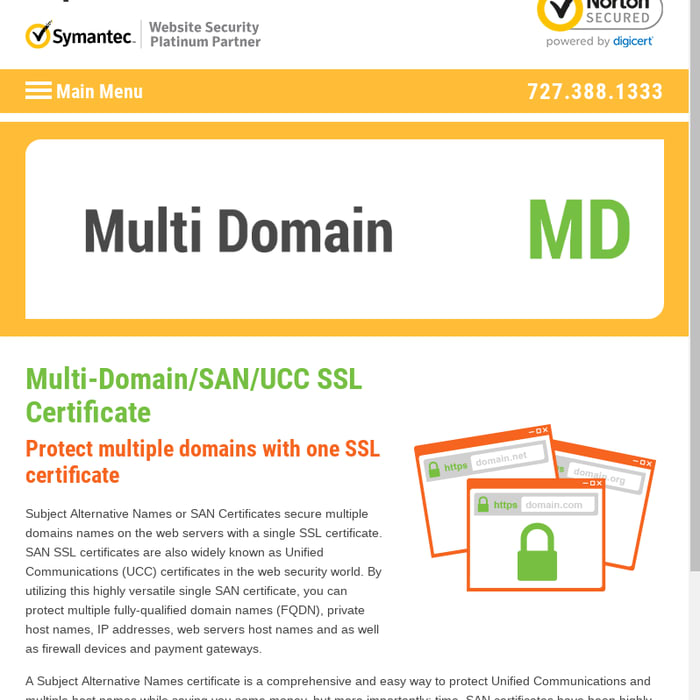 Mix San Ssl Or Ucc Ssl Or Multi Domain Ssl To Secure 250