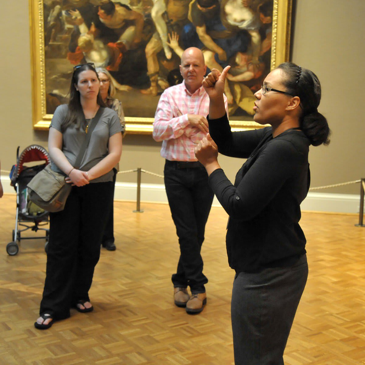 TOMORROW—Join us on an interactive tour of works in the collection led by a museum educator in American Sign Language. Free to IL residents—https://t.co/cnatVcjbzX