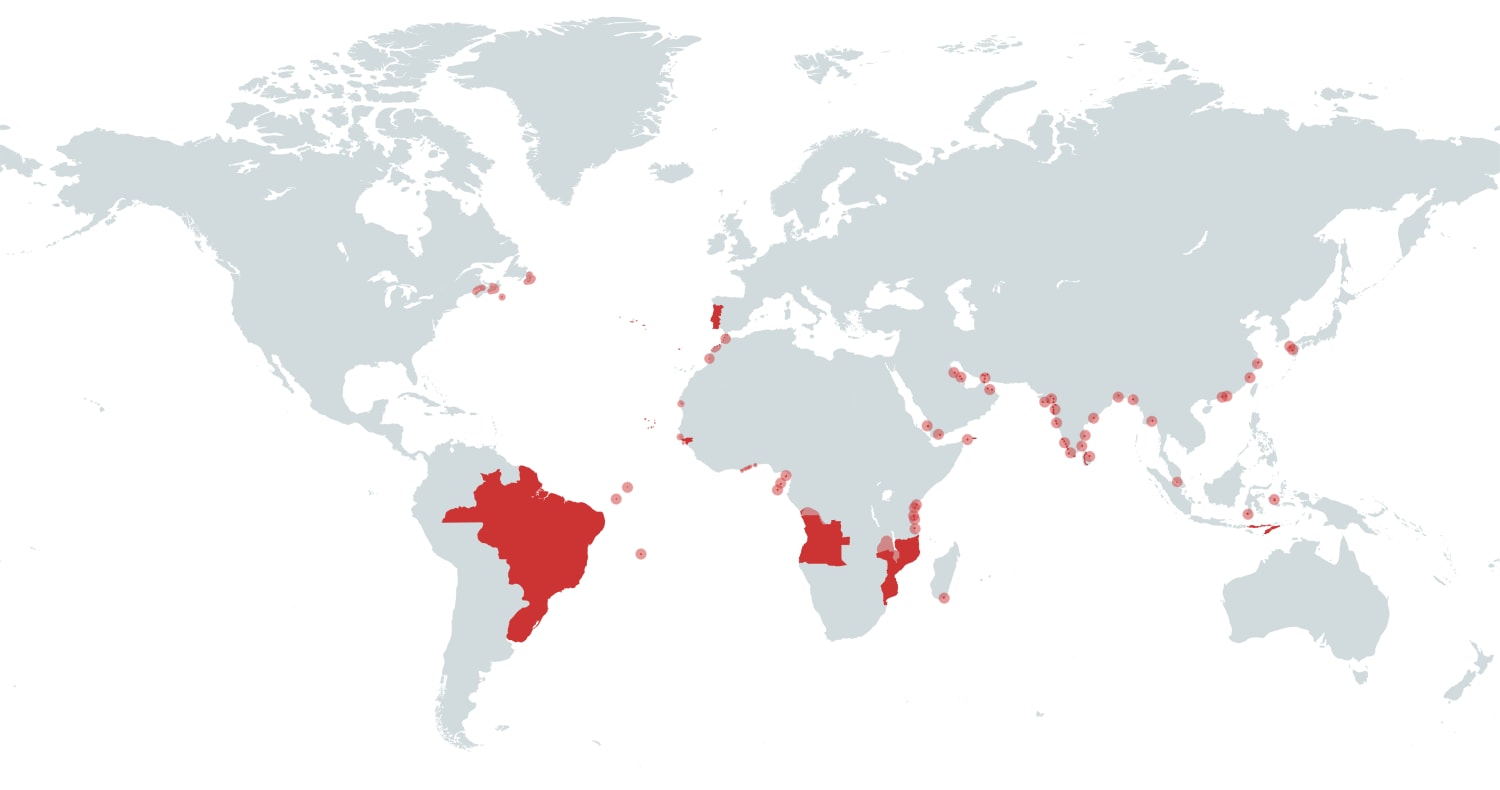 Mapping Colonial Empires, Part 3: Portuguese Colonial Empire.