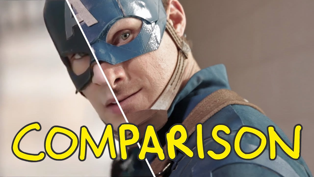 Captain America: Civil War - Homemade Side by Side Comparison