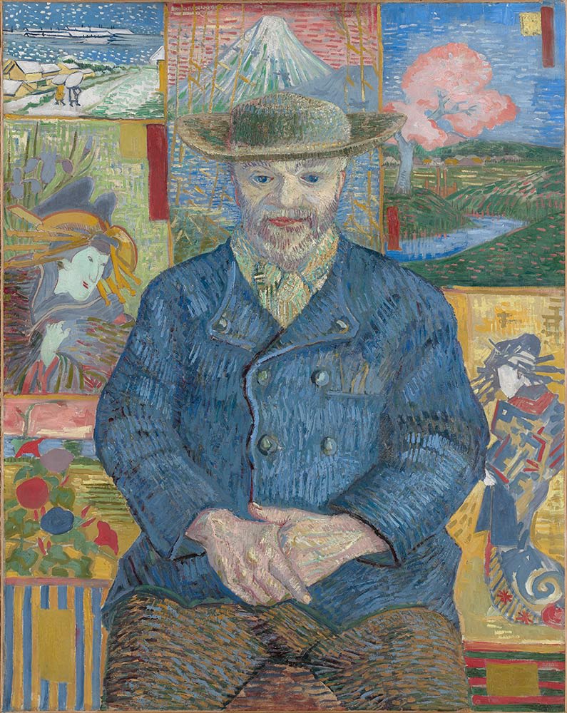 Père Tanguy, Vincent van Gogh, 1887,
