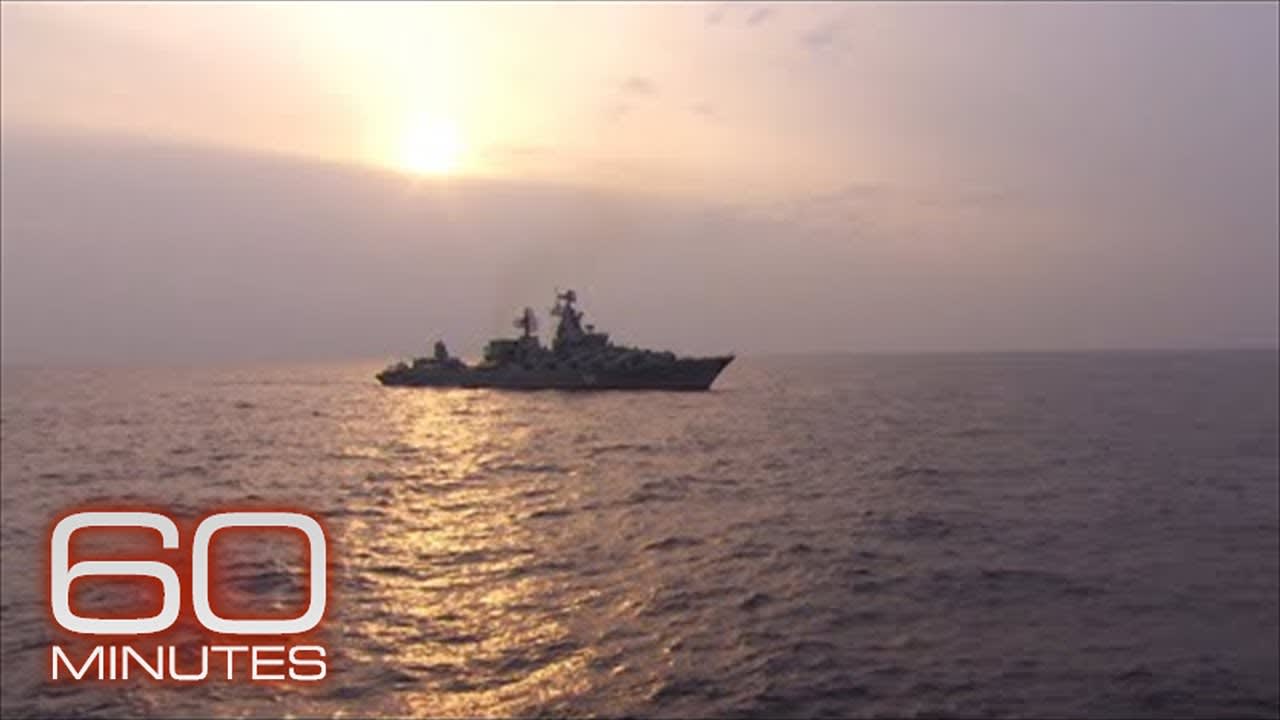 When 60 Minutes went on the Moskva Battleship (2015) - 60 Minutes newscrew abroad the recently sunken flagship of the Russian Black Sea Navy [00:12:36]