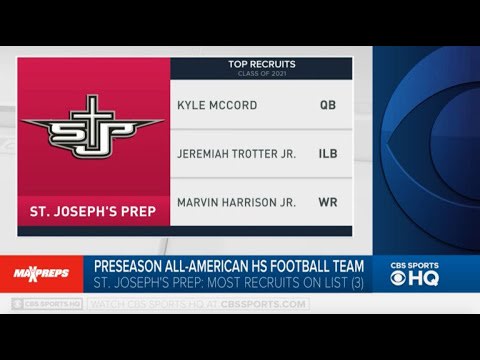 St. Joseph's Prep (PA) only school with three first team All-Americans