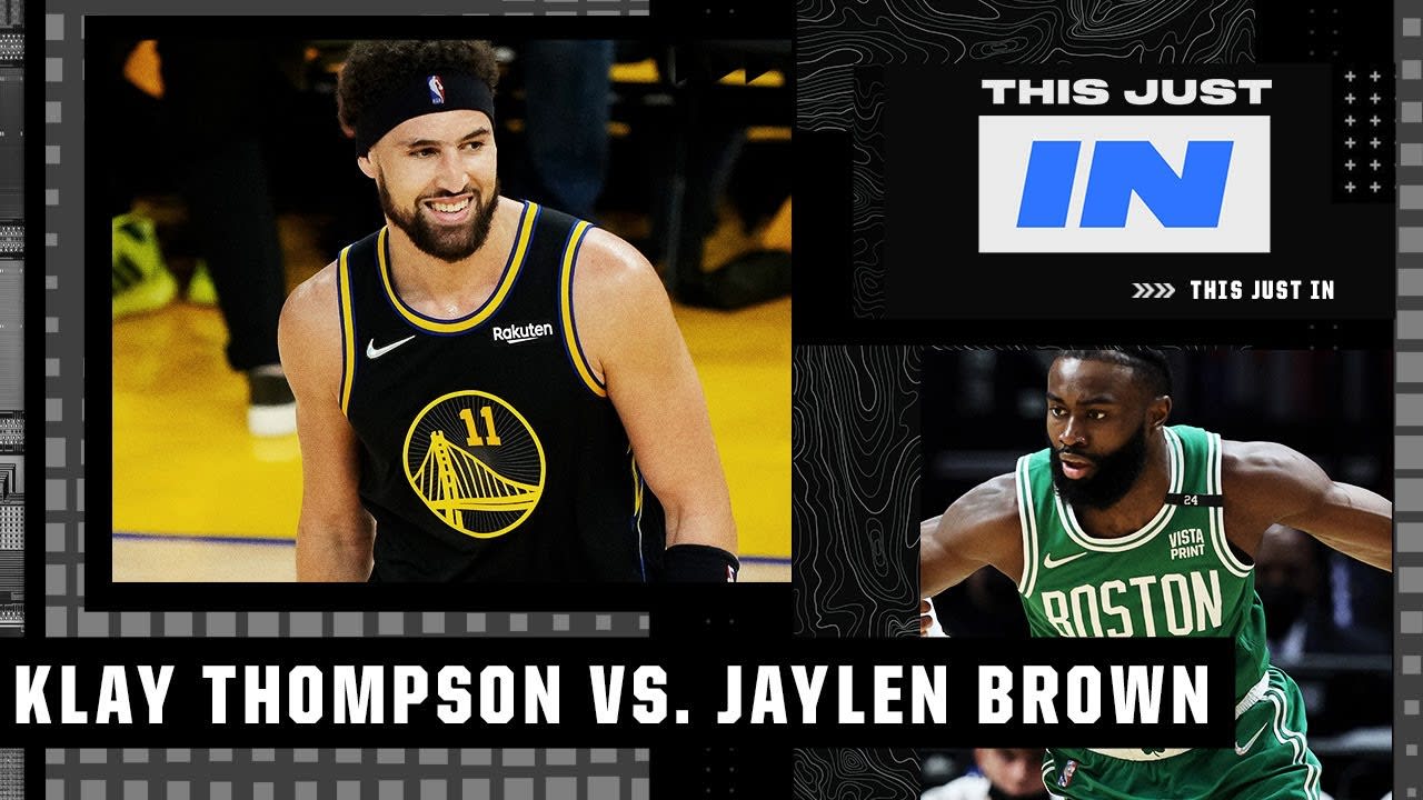 JJ Redick: The matchup to look out for is Jaylen Brown vs. Klay Thompson 👀 | This Just In
