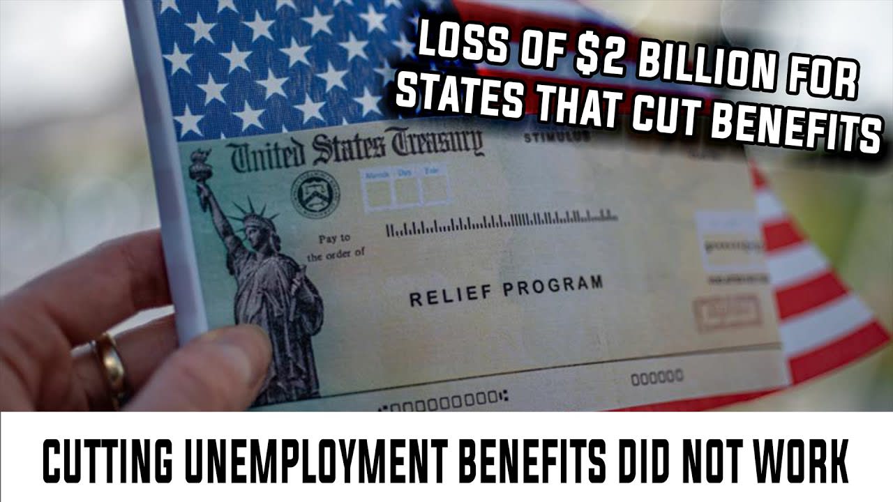 Ending Unemployment Aid Didn't Impact Jobs And Cost States $2 BILLION