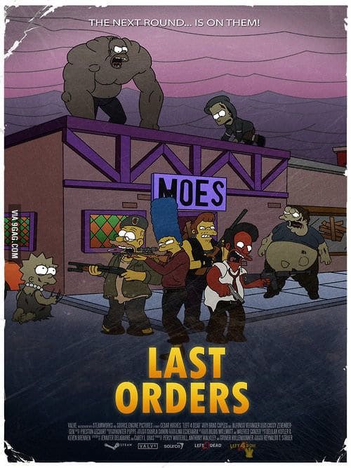 Found this on steam - Simpsons meets Left 4 dead