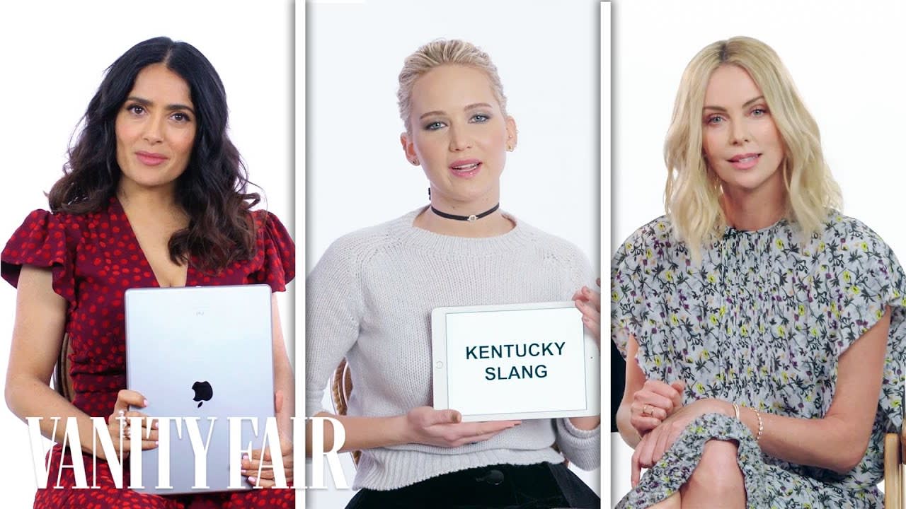 Jennifer Lawrence, Margot Robbie & More Teach Drinking Slang from Around the World | Vanity Fair