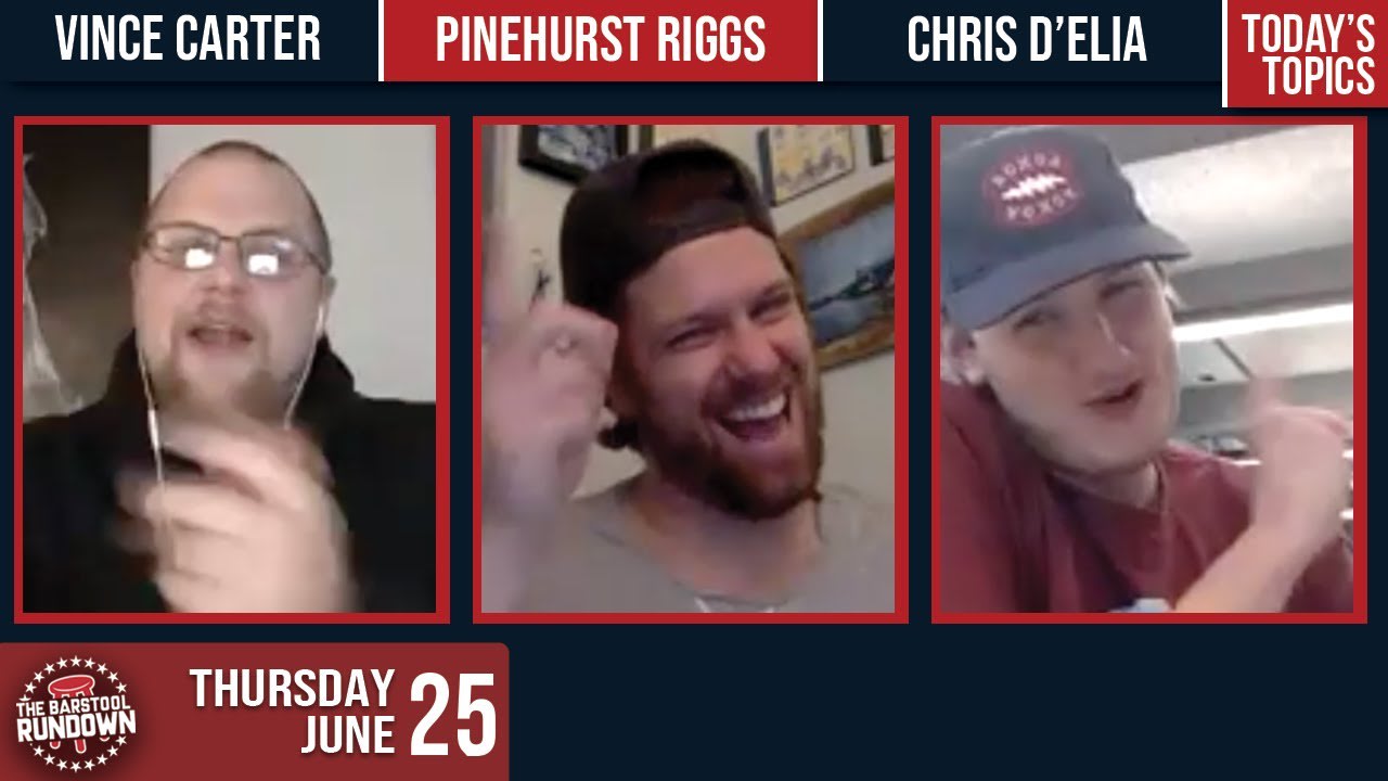 Vince Carter Retires, Chris D'Elia Shows Texts, and Pinehurst "Became Riggs' Womb" - June 25, 2020