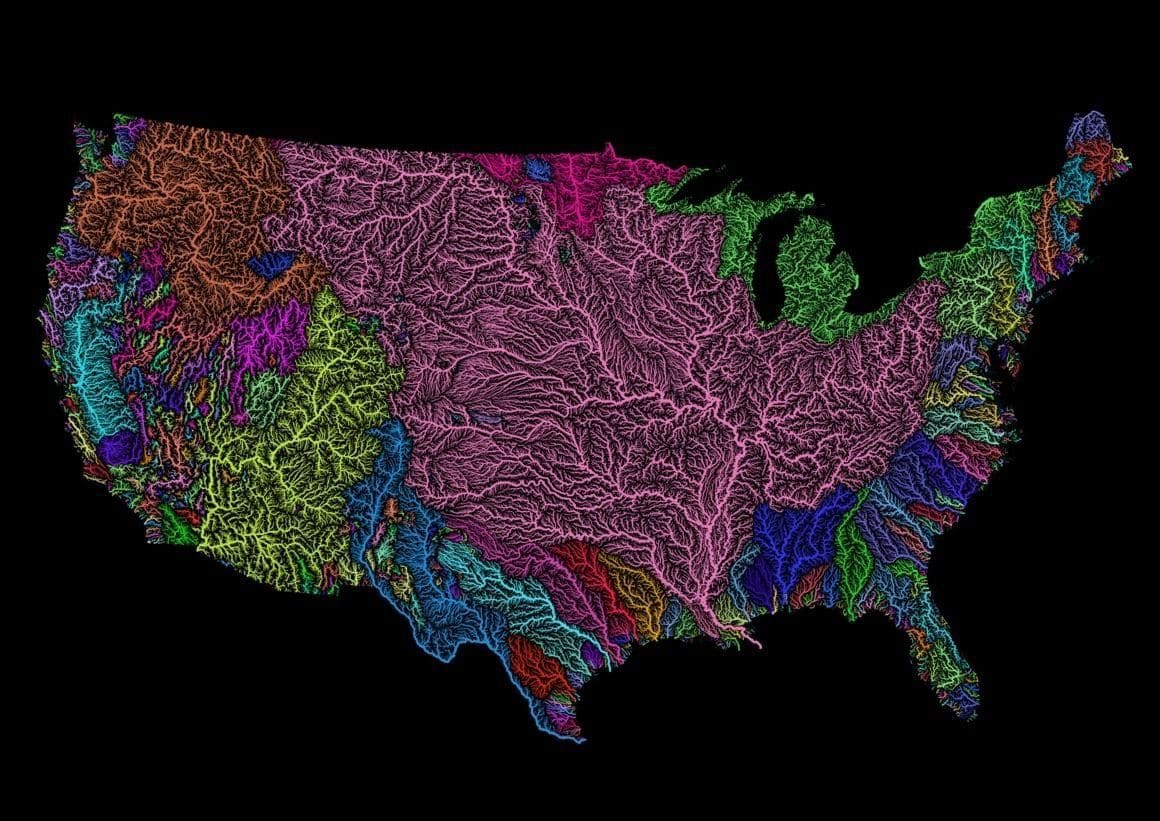River basins of the United States