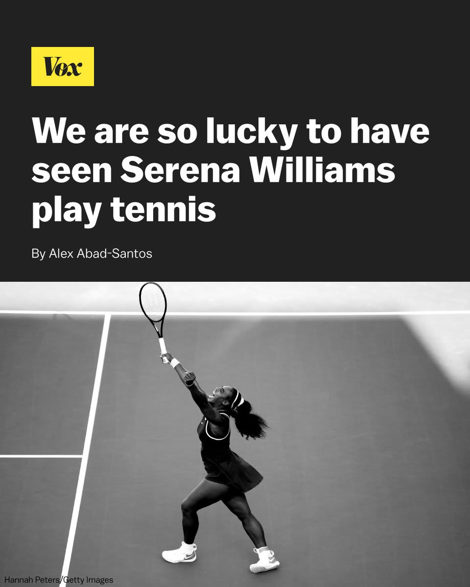 It's the first day of the US Open, and all eyes are on Serena Williams. It could be her final tournament — and chance to capture a record-tying 24 singles grand slam tournaments. To do so, she'll need to defy logic one more time and win the whole damned thing.