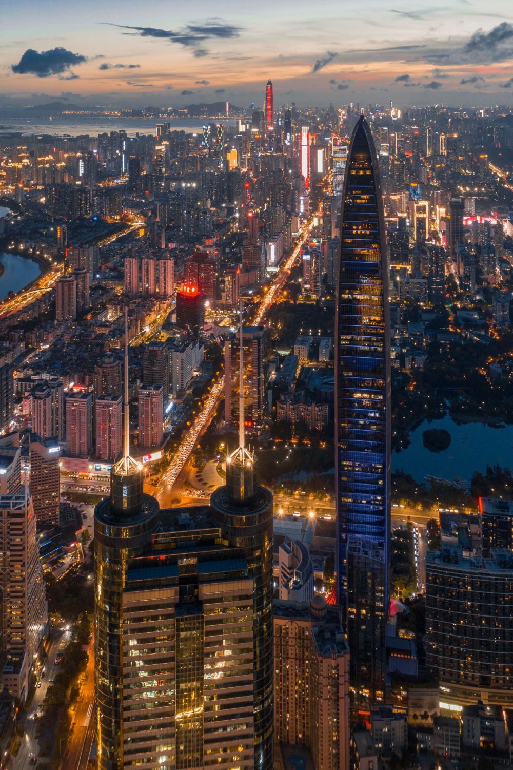 Shenzhen cityscape, China
