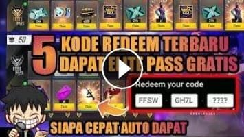 Mix Kode Redeem Freefire Terbaru 2020 Siapa Cepat Auto
