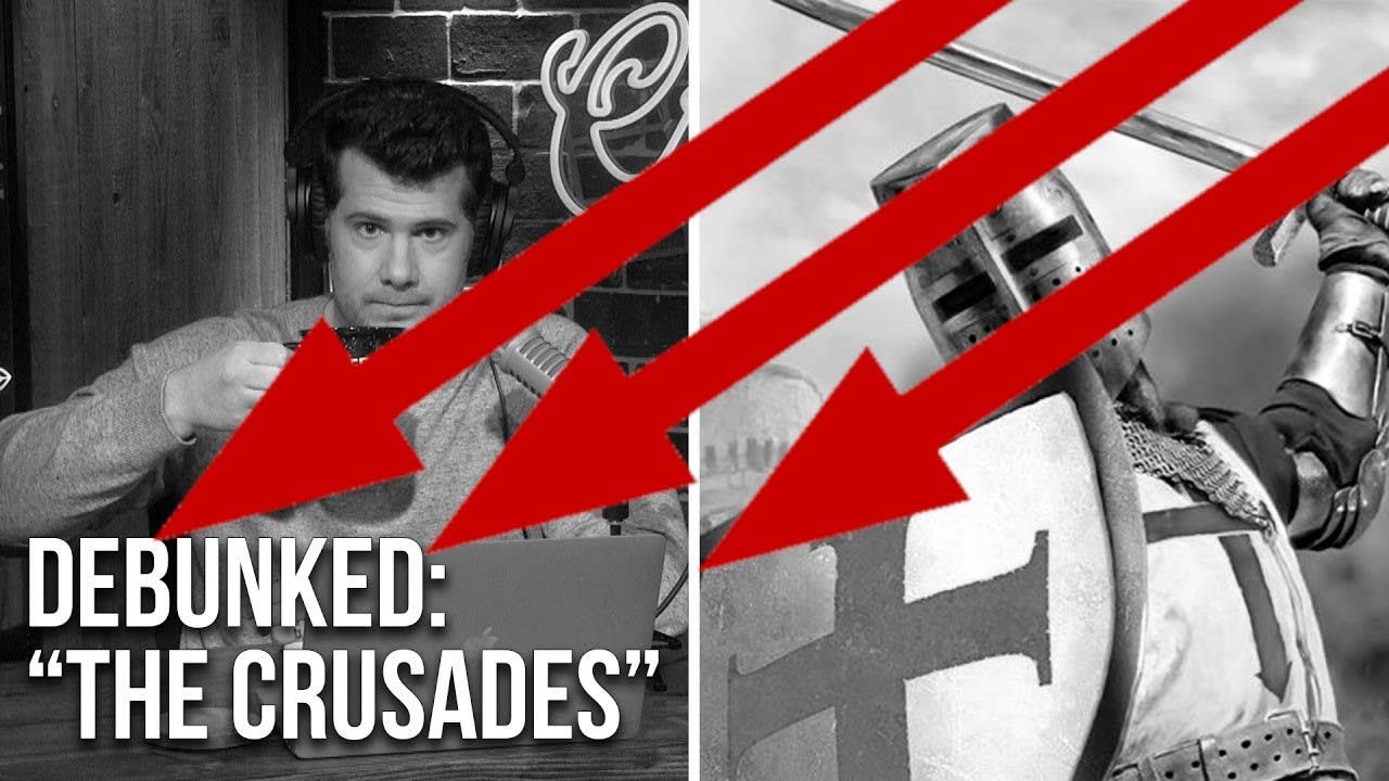 Is there any legitimacy to Steven Crowder's pretty ludicrous takes on the Crusades?
