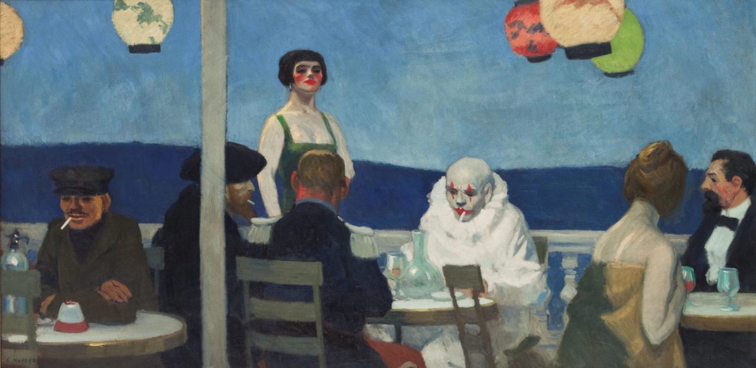 Soir bleu, Edward Hopper, 1914,