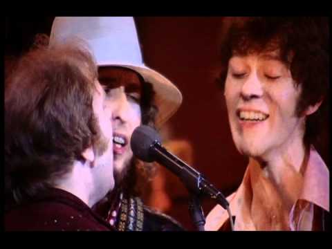 The Band, Bob Dylan, Van Morrison, Neil Young, Neil Diamond, Joni Mitchell, Eric Clapton, Ringo Starr, Dr. John, Ron Wood - "I Shall Be Released" from the concert film "The Last Waltz" [Rock]
