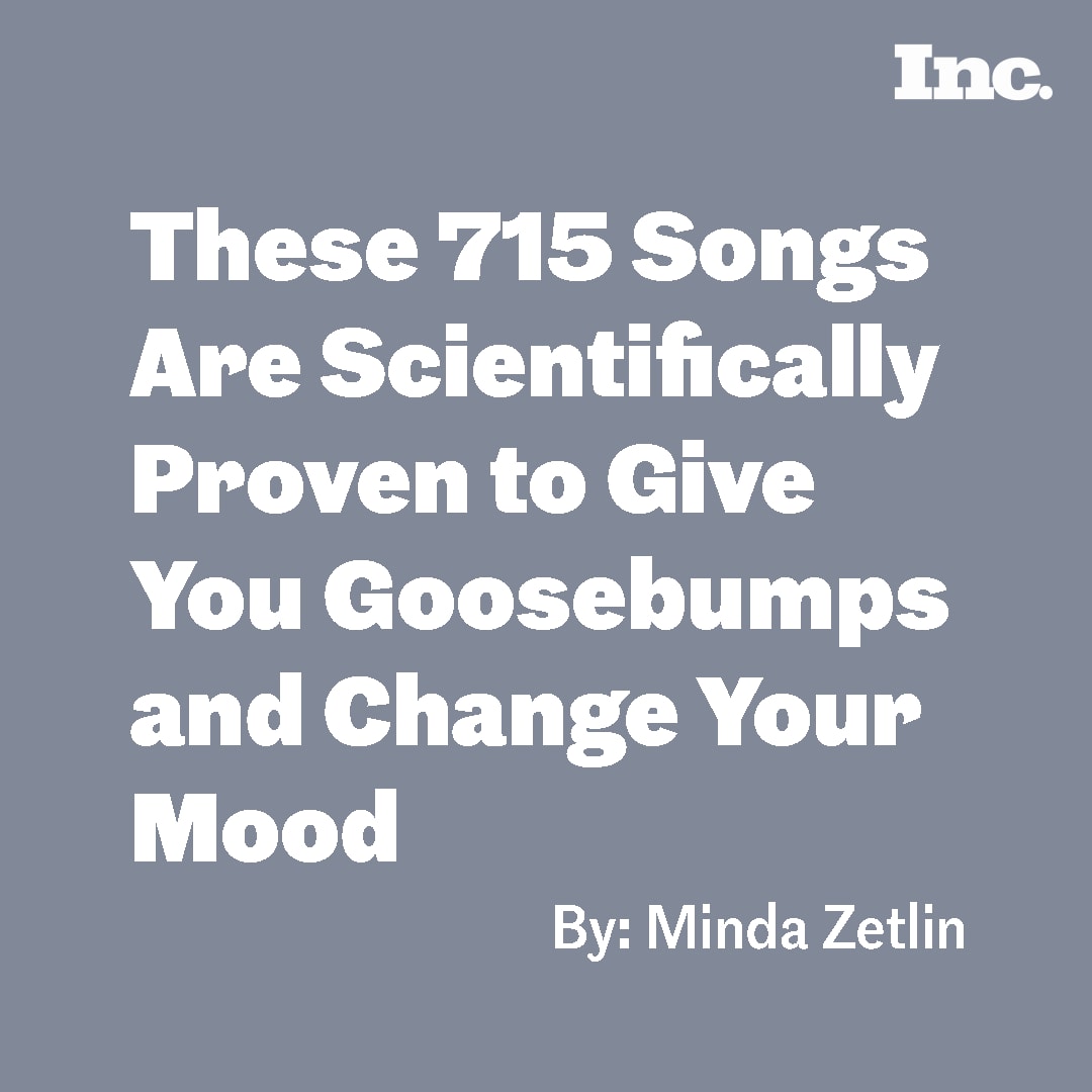 Feeling angry or sad? Pick a tune from this 715-song playlist, scientifically shown to improve your mood.