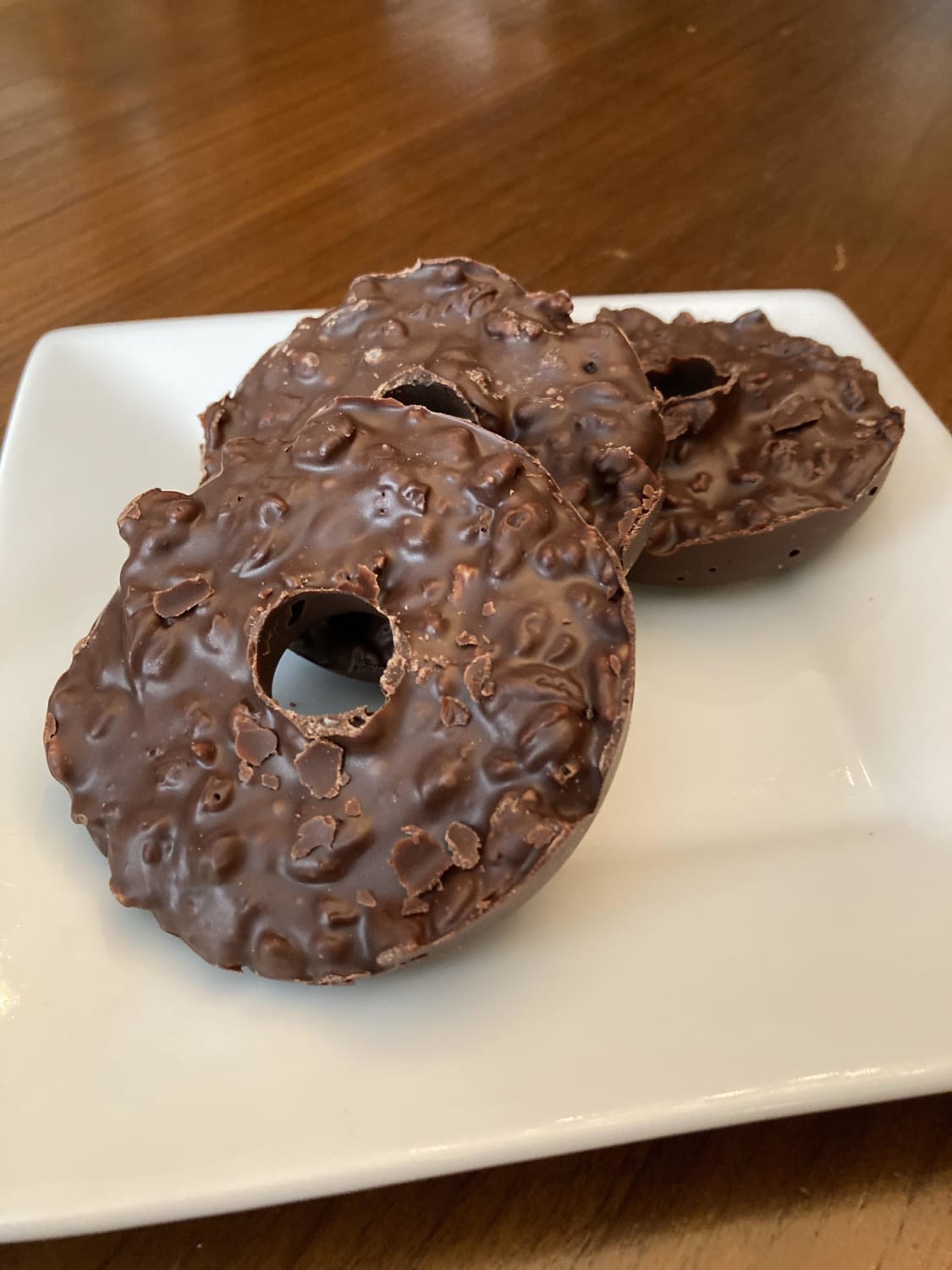 Vegan Donut-Shaped Crunch Bars!