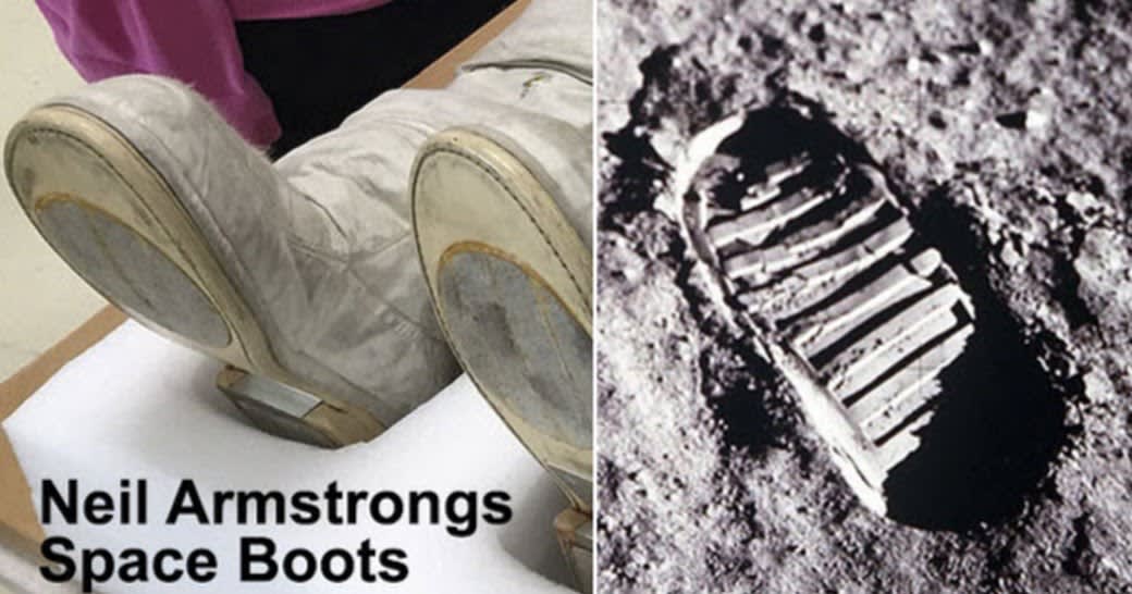 Mix · Neil Armstrong Moon Footprint Does Not Match Boot
