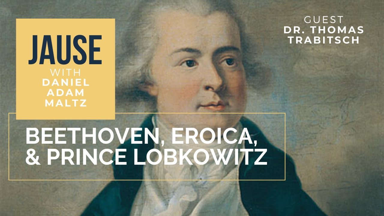 Beethoven's Eroica Symphony officially premiered on this day in 1805. However, the piece was first performed in what is now called the "Eroica-Saal" in Palais Lobkowitz, the home of an important Beethoven benefactor.