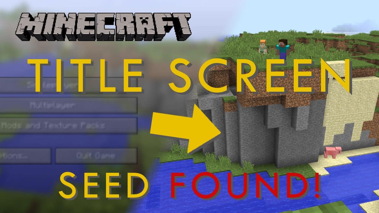 How the Minecraft Title Screen Seed was Found [8:23]