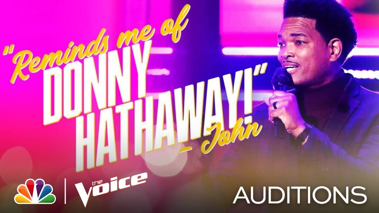 Tony Mason with Donny Hathaway's Version of Marvin Gaye's "What's Going On" - Voice Blind Auditions