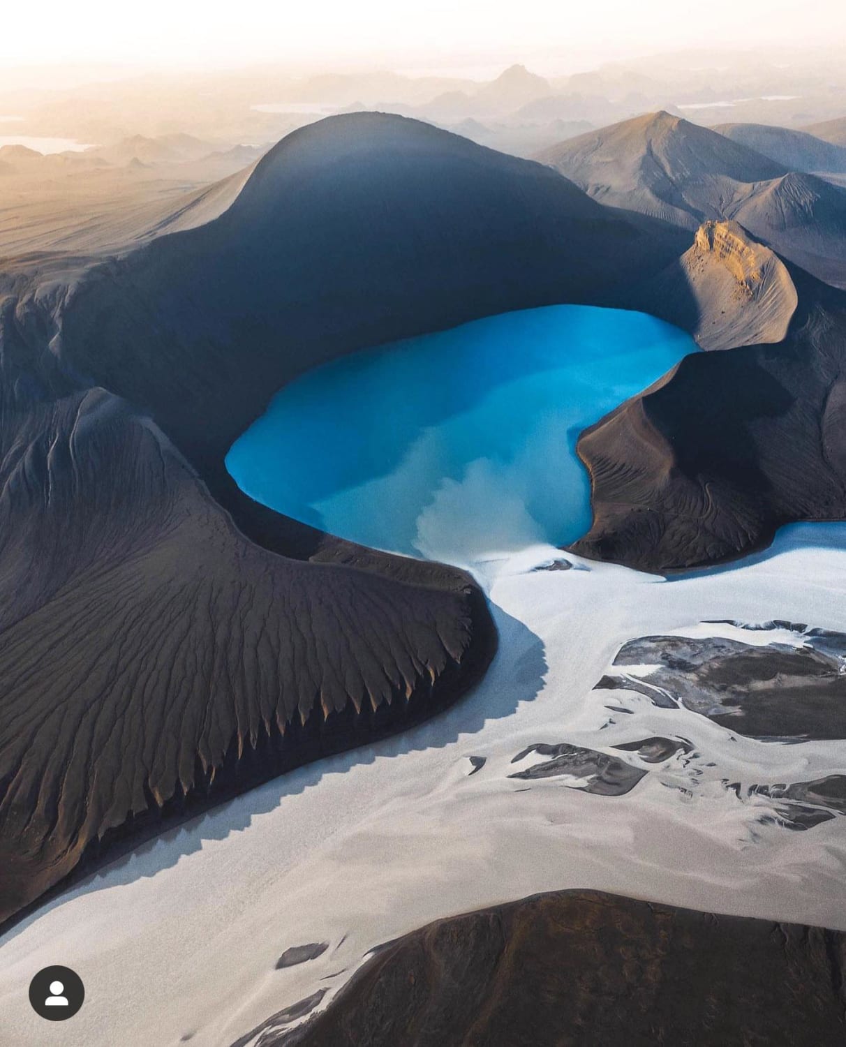 This otherworldly landscape in Iceland