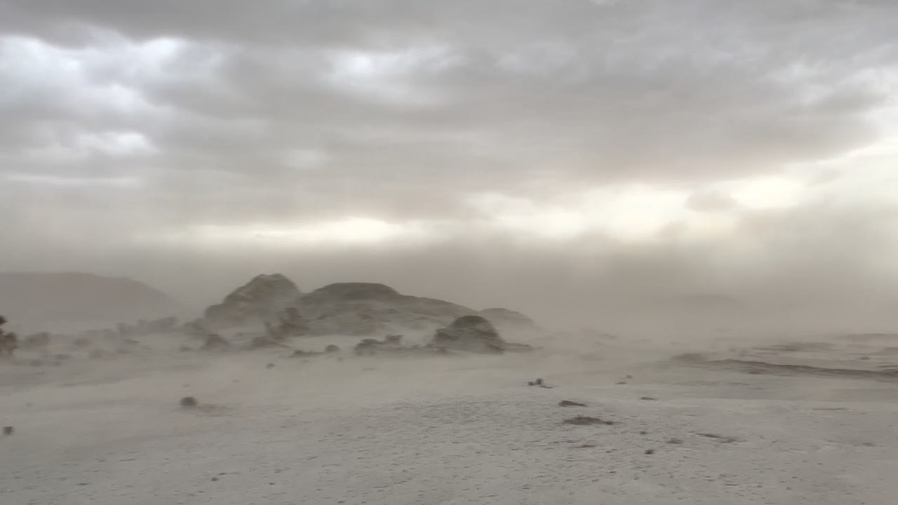 Strong Dust Storm Strikes Wilderness Area in New Mexico - 1213569