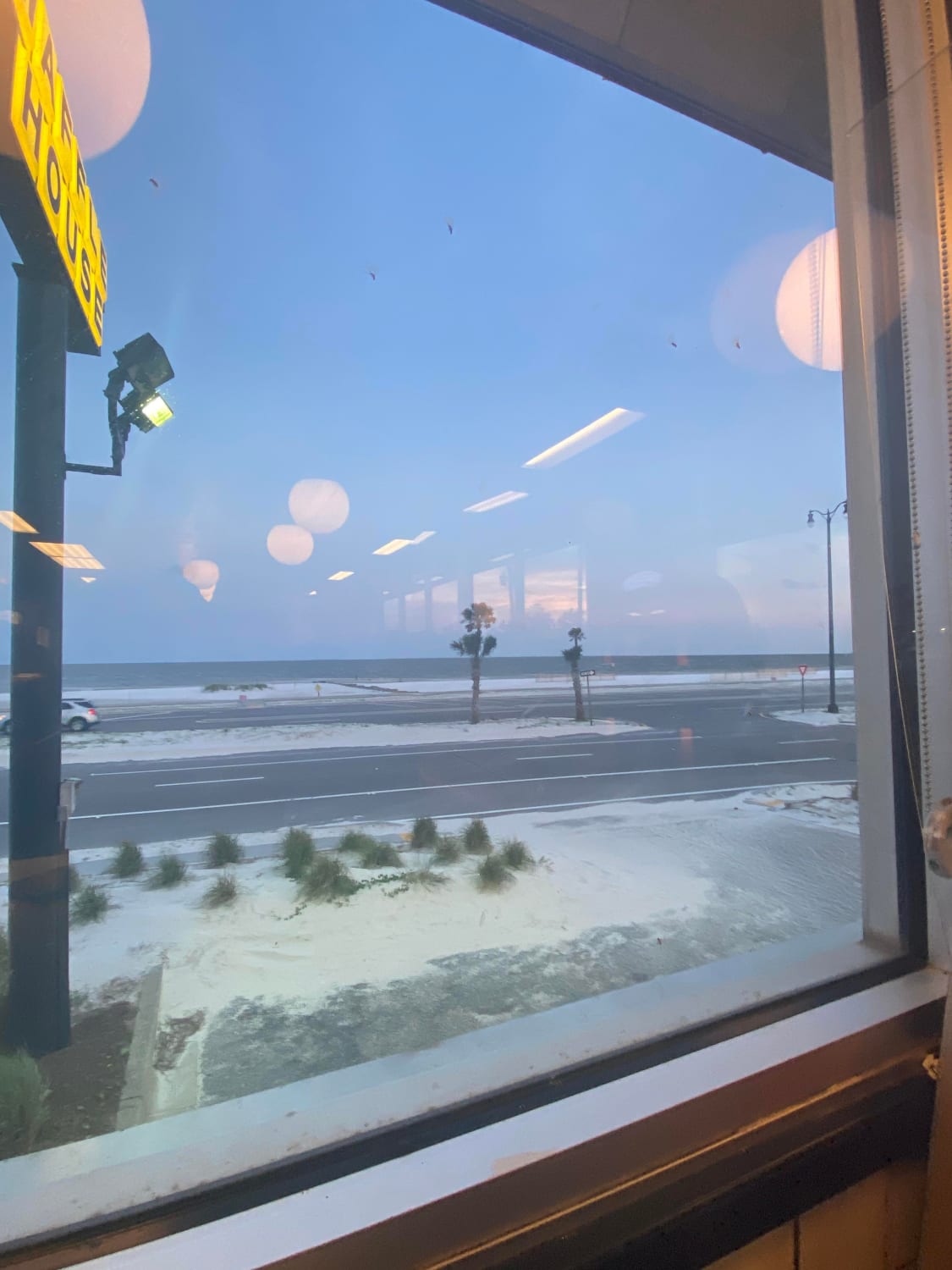I work at Waffle House in Mississippi, my view every night