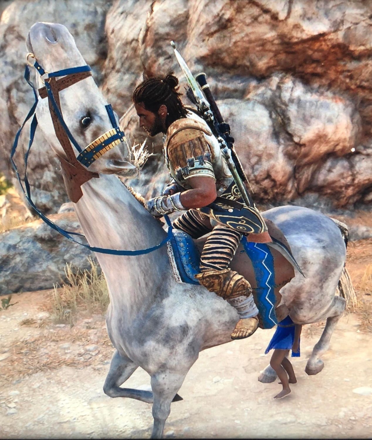 [AC odyssey] My horse has some issues..