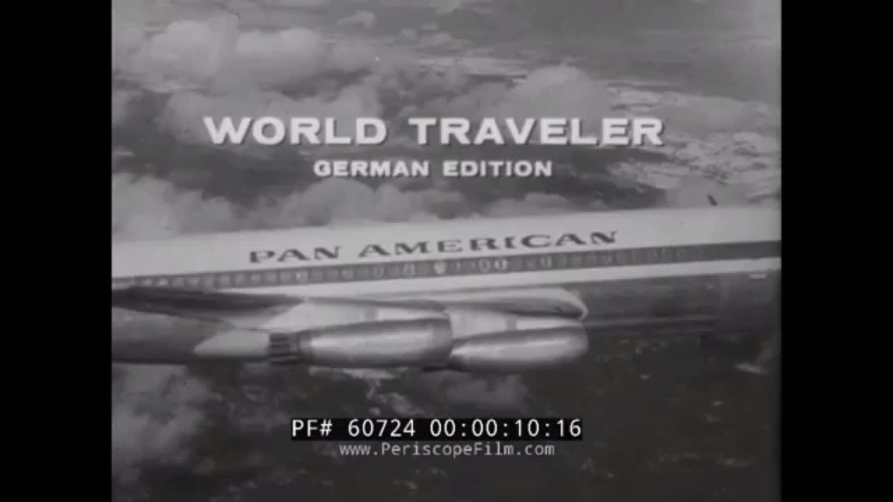 PAN AM WORLD TRAVELER 1960s WEST GERMANY MUNICH HAMBURG ESSEN BERLIN WALL ESCAPE TUNNEL 60724
