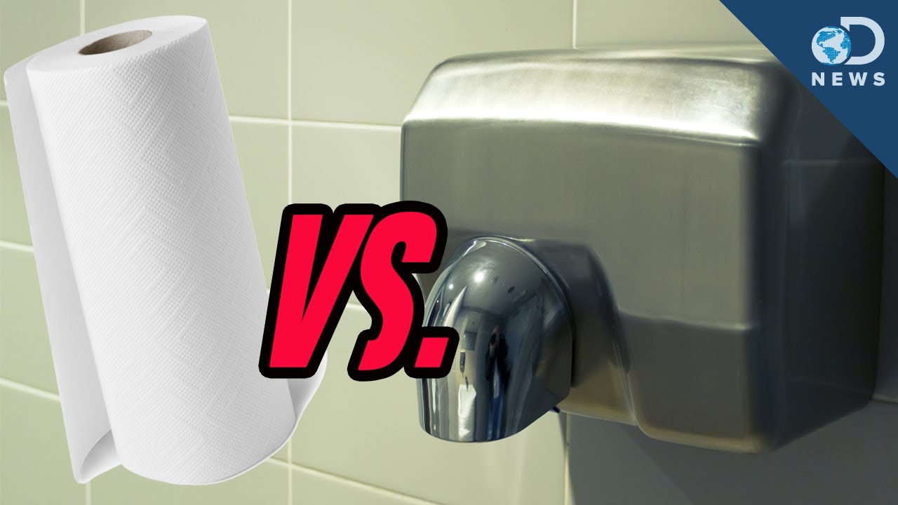 Are Hand Dryers Better Than Paper Towels?