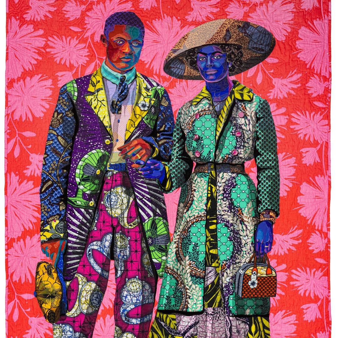 “My work celebrates the African American tradition of quilting and portrays the beauty, strength, pride and dignity of Black people.” —Artist Bisa Butler