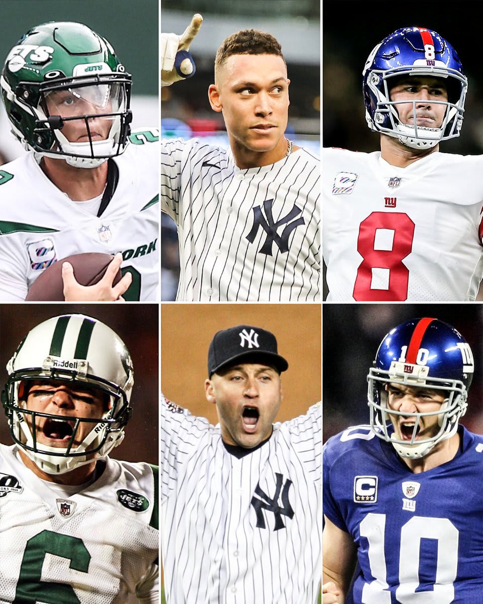 The last time the Jets, Yankees and Giants won on the same day was OVER 12 YEARS AGO 🤯 ❇️ Mark Sanchez led the Jets to the AFC Championship Game that season ❇️ The Yankees went on to win the World Series ❇️ Eli Manning and the Giants were en route to a 5-0 start