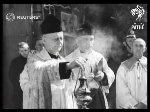 CZECHS DEDICATE BELL FROM US COMPATRIOTS Bohemian village dedicates bell presented by fell...(1937)