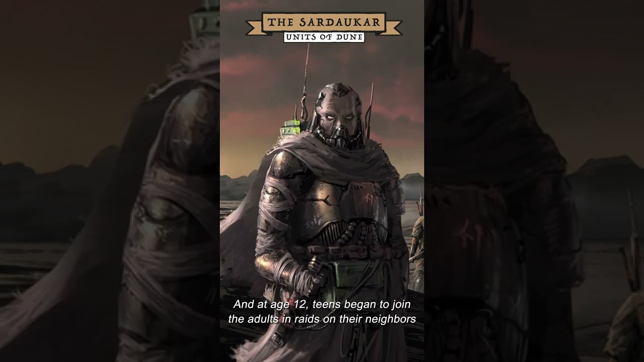 What are the origins of the Sardaukar? #Shorts #Dune #Units