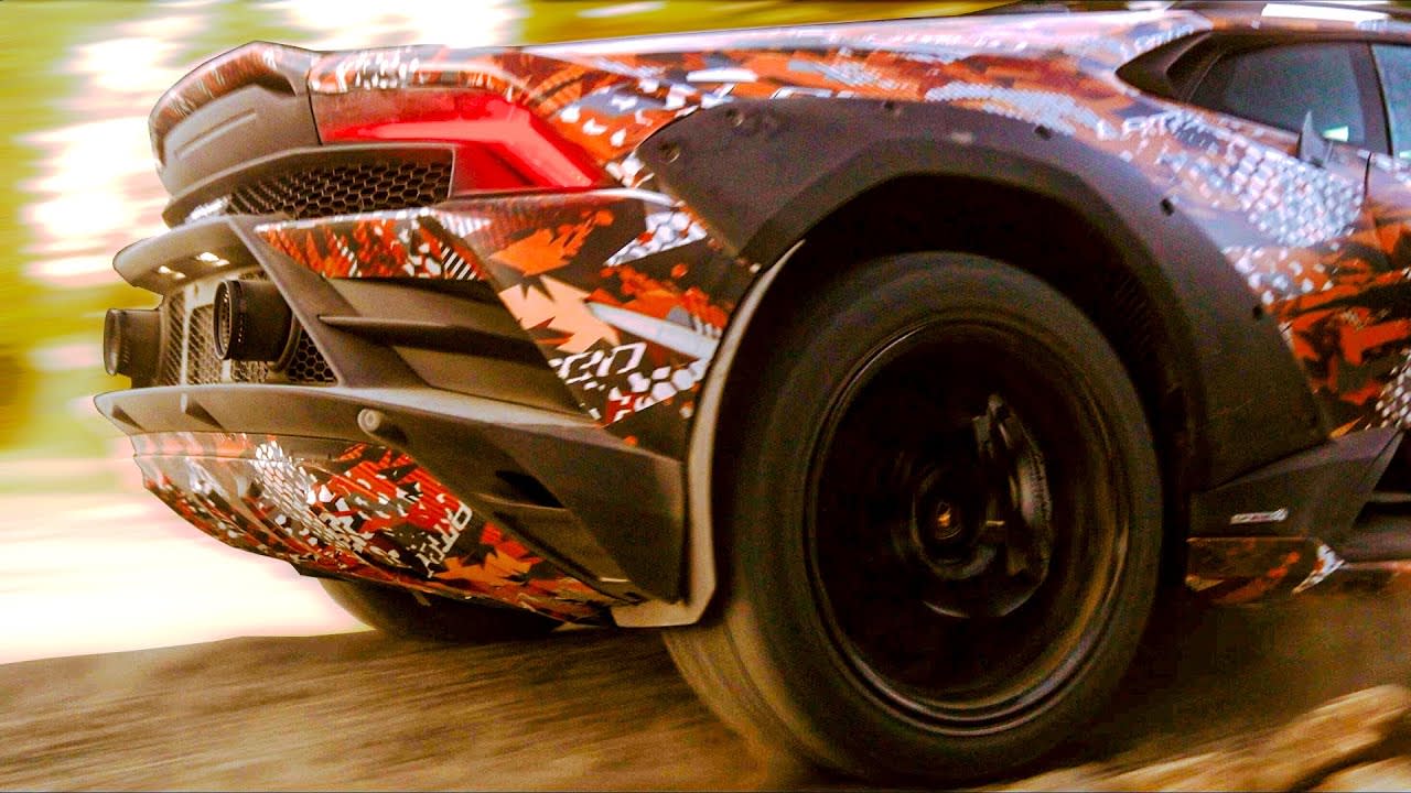2023 Lamborghini Huracan STERRATO – Off-Road Prototype in Action