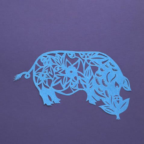 Happy Lunar New Year! Papercuts like these were traditionally hung in celebration for the New Year; they were made to decorate windows in north China. To celebrate the YearofthePig, check out our Twitter Tour later today.