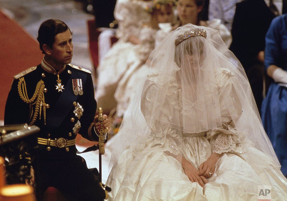 40 years ago today, Britain’s Prince Charles married Lady Diana Spencer in a glittering ceremony at St. Paul’s Cathedral in London. (The couple divorced in 1996.)